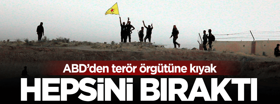 ABD terör örgütü PYD'ye petrolü verdi