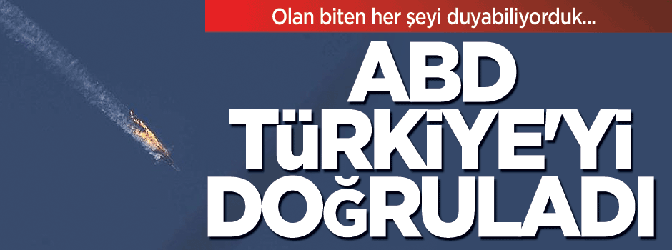 ABD, Türkiye'nin Rus uçağını 10 kez uyardığını doğruladı