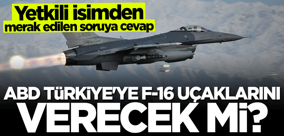 ABD Türkiye'ye F-16 uçaklarını verecek mi? Bakan Çavuşoğlu açıkladı