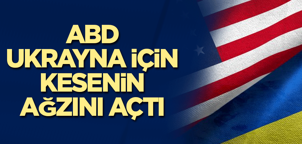 ABD, Ukrayna için kesenin ağzını açtı