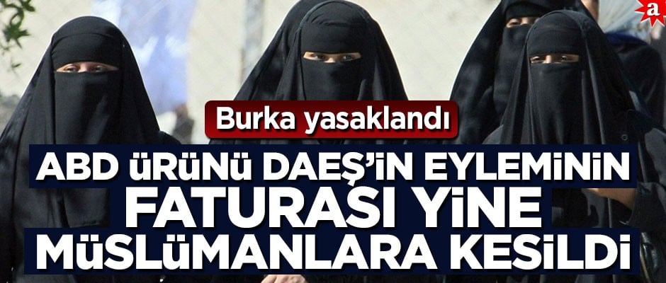 ABD ürünü DAEŞ’in eyleminin faturası yine Müslümanlara kesildi! Sri Lanka’da burka yasaklandı