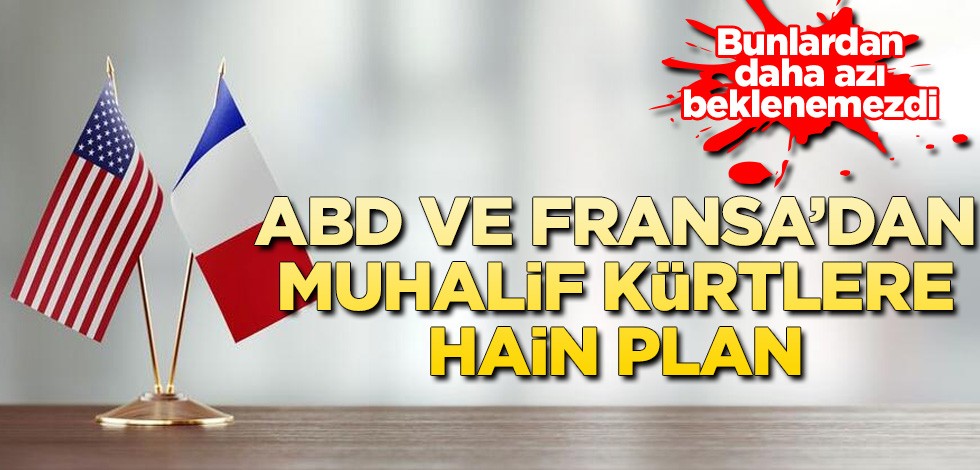 ABD ve Fransa'nın muhalif kürtleri PKK yapma planı ortaya çıktı