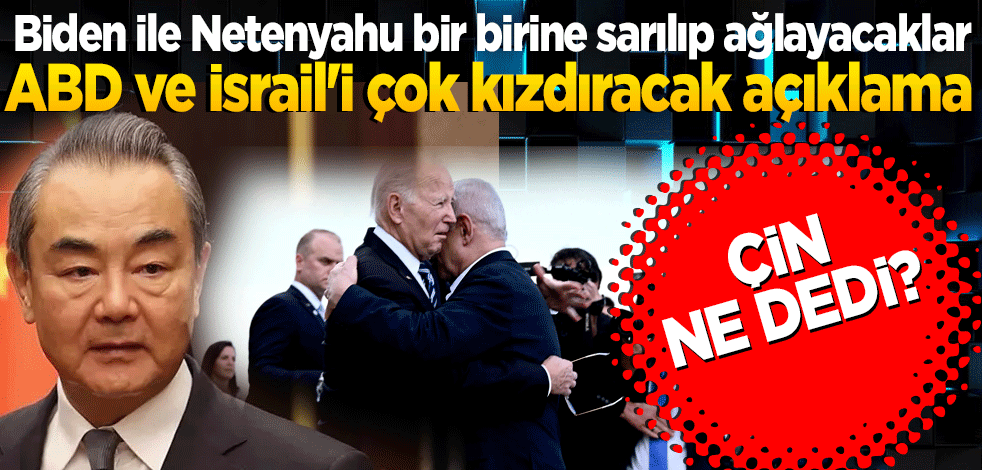 ABD ve İsrail'i çok kızdıracak açıklama