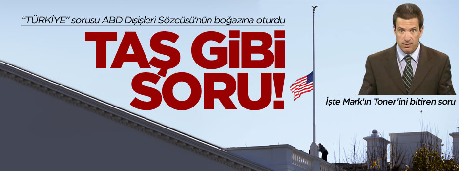 ABD'de bayrakların yarıya indirilmesi ile ilgili "taş" gibi soru