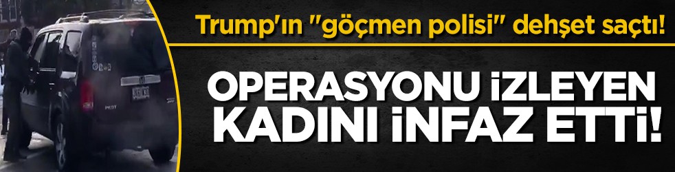 ABD’de büyük öfke: ICE polisi, operasyonu izleyen vatandaşı aracında vurarak öldürdü!