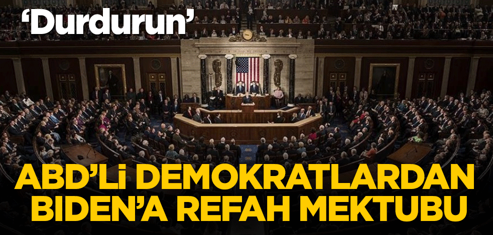 ABD’de Demokratlardan "Refah" çağrısı: "Sivilleri korumak için harekete geçin"