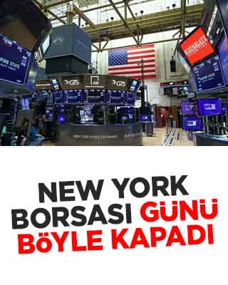 New York borsası günü böyle kapadı