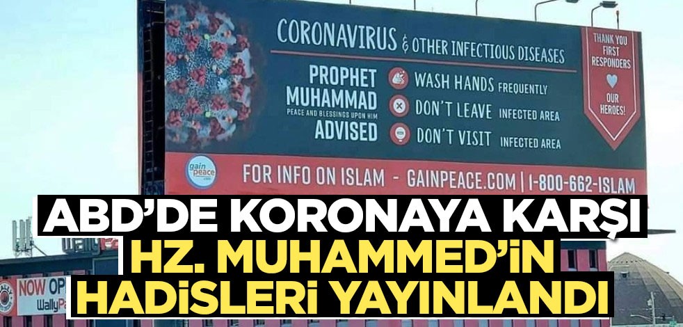 ABD’de koronaya karşı Hz. Muhammed’in hadisleri yayınlandı