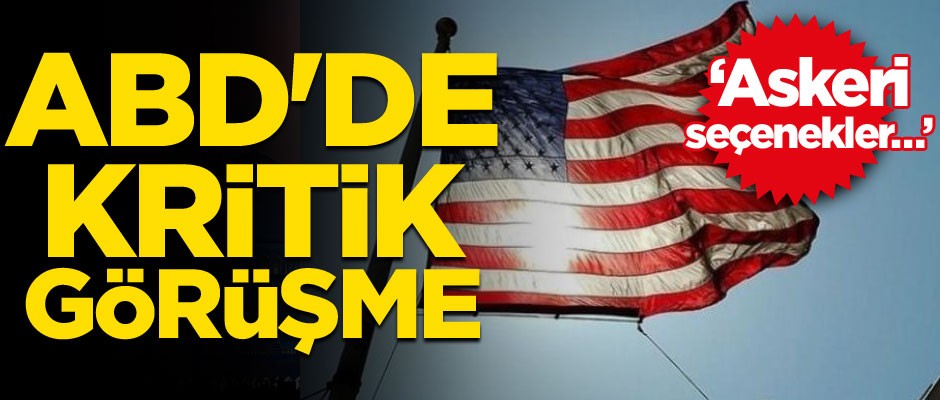 ABD'de kritik görüşme... Venezuela...