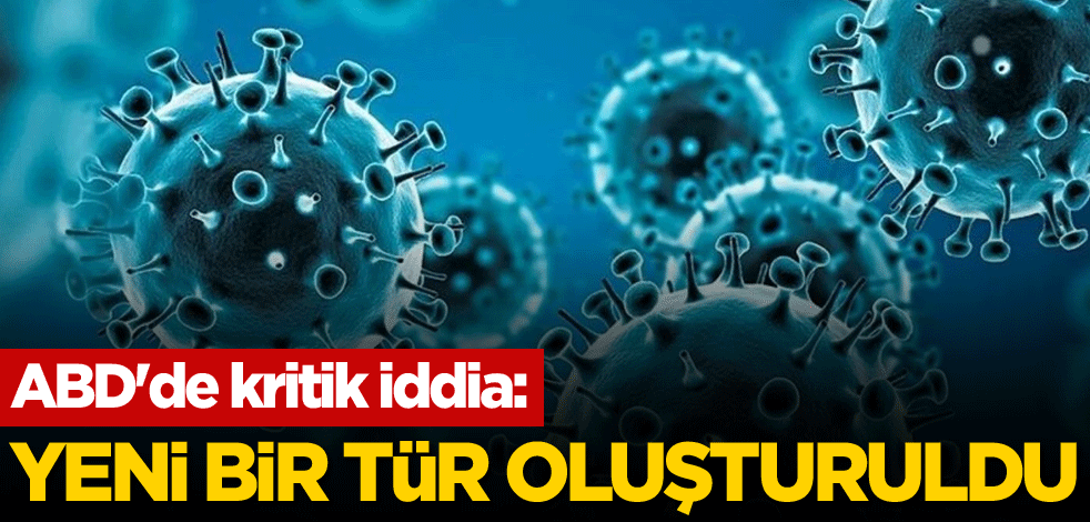 ABD'de kritik iddia: Yeni bir tür oluşturuldu