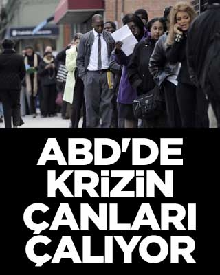 ABD'de krizin çanları çalıyor
