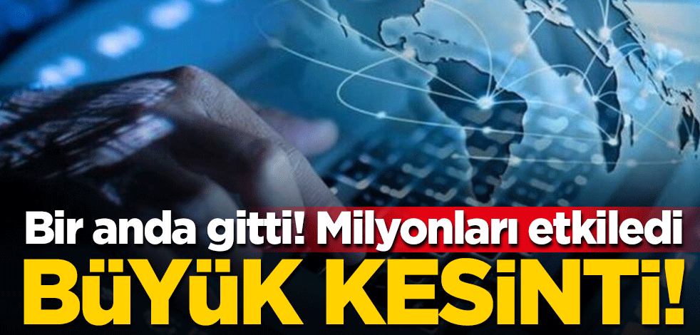 ABD'de milyonları etkileyen internet kesintisi!