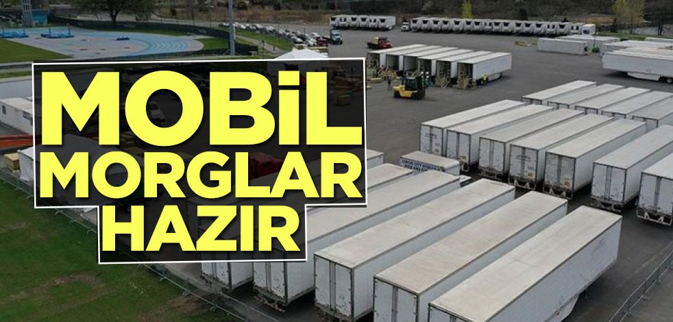 ABD'de mobil morglar hazır