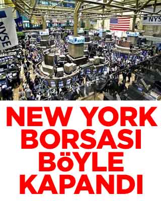 ABD'de New York borsası böyle kapandı