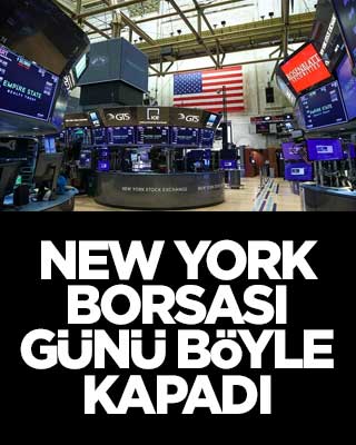 New York borsası günü böyle kapadı