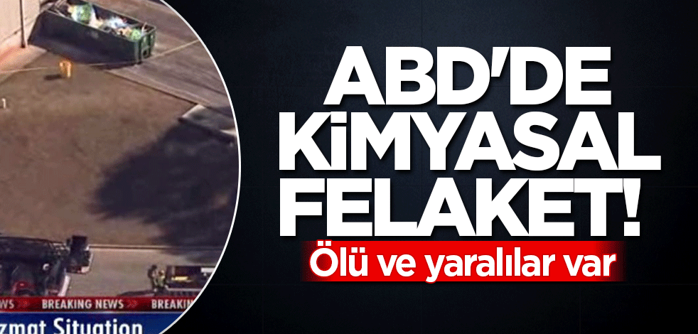 ABD'de nitrojen sızıntısı! Ölü ve yaralılar var