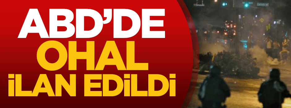 ABD'de OHAL ilan edildi
