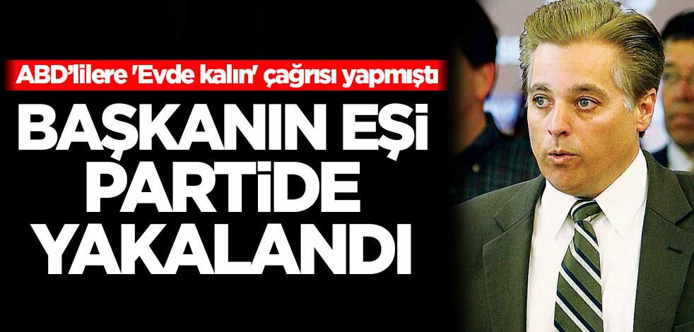 ABD'de polis, 'Evde kalın' çağrısı yapan başkanın eşi partide yakaladı