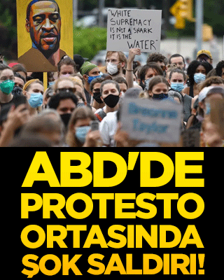 ABD'de protesto ortasında şok saldırı! Ilhan Omar'a spreyli müdahale