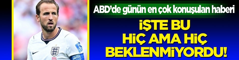 ABD'de şaşırtan anlar: Harry Kane büyülere geldi! Sıfırdan inanılmaz ıska