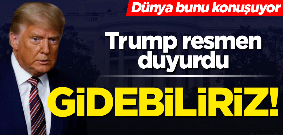 ABD'de seçim belirsizliği... Trump sinyali verdi: Elimizde çok fazla delil var, Yüksek Mahkemeye gidebiliriz