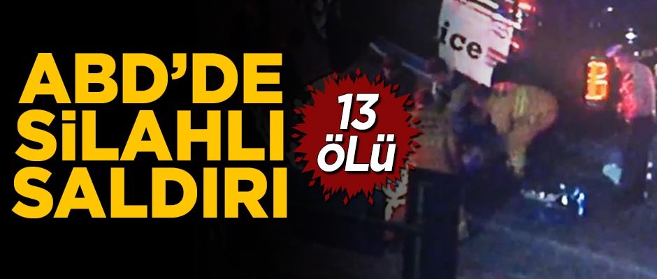 ABD'de silahlı çatışma! 13 ölü