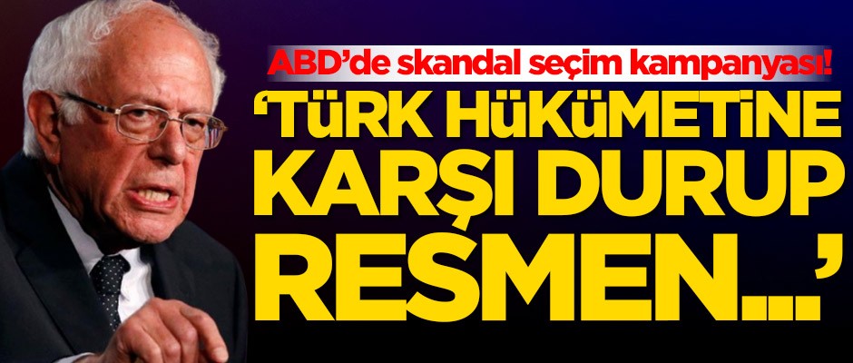 ABD'de skandal seçim kampanyası! 'Türk hükümetine karşı durup resmen...'