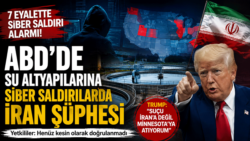 ABD'de su altyapılarına siber saldırı alarmı! Gözler İran iddiasında