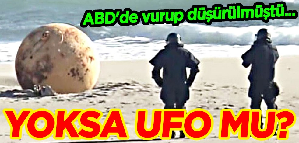 ABD'de vurup düşürülmüştü, cismin henüz gizemi çözülmedi! Japonlarda buldu! Gelen UFO mu?