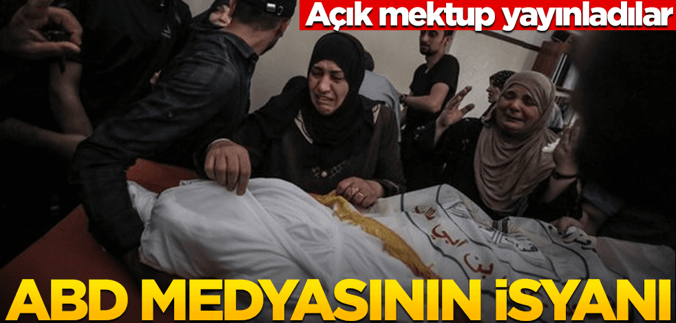 ABD'de yüzlerce gazeteci açık mektup yayınladı! Filistin ve İsrail isyanı