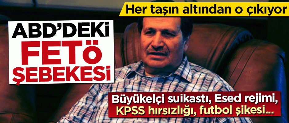 ABD'deki FETÖ şebekesi: Şerif Ali Tekalan