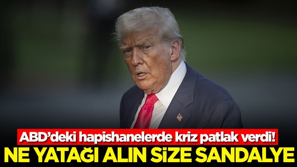 ABD’deki hapishanelerde kriz patlak verdi! Ne yatağı alın size sandalye