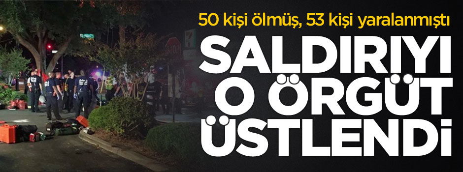 ABD'deki katliamı terör örgütü üstlendi