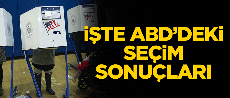 ABD'deki seçimden ilk sonuçlar gelmeye başladı