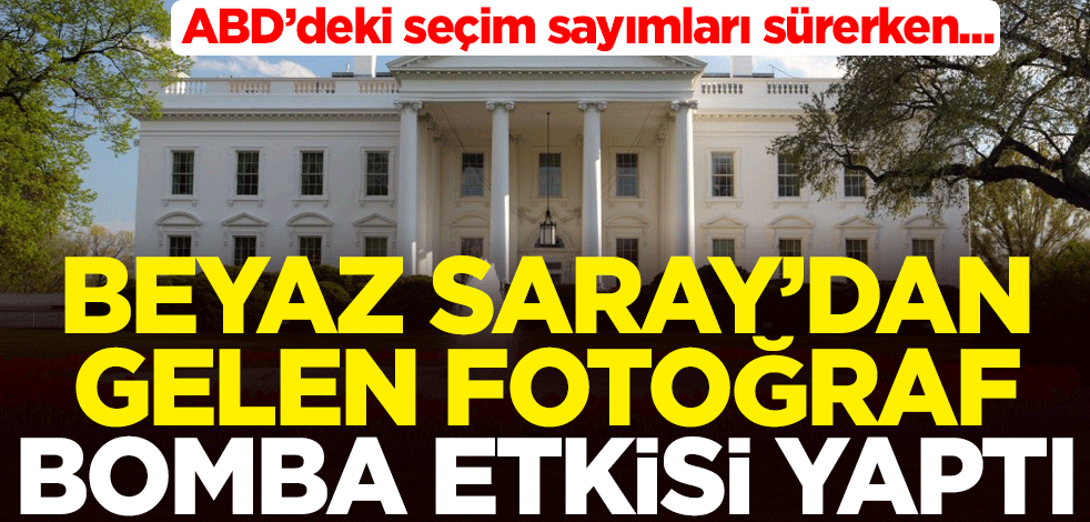 ABD'deki seçimler devam ederken Beyaz Saray'dan gelen fotoğraf bomba etkisi yaptı! "Melania gitmeye hazır"
