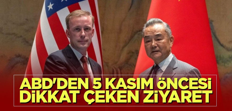ABD'den 5 Kasım öncesi dikkat çeken ziyaret