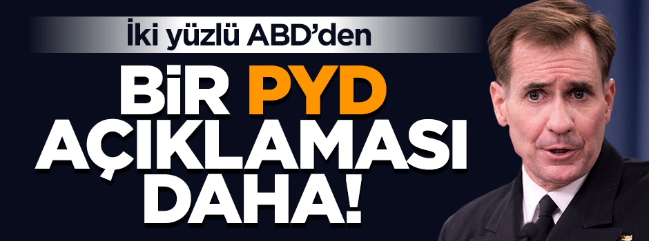 ABD'den bir skandal PYD açıklaması daha!