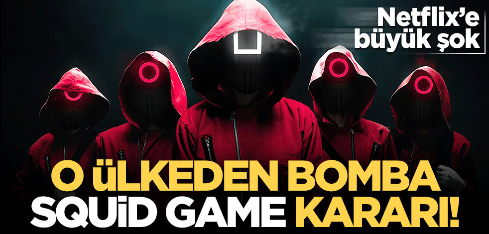 ABD'den bomba "Squid Game" kararı! Yasaklandı