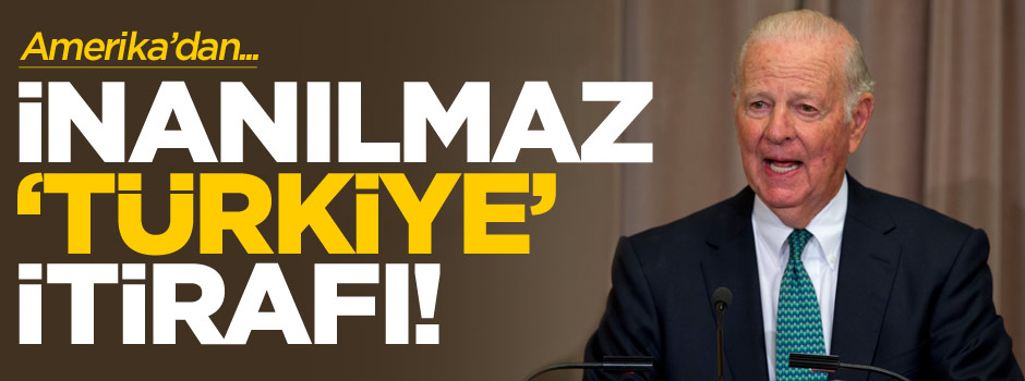 ABD'den büyük "Türkiye" itirafı!