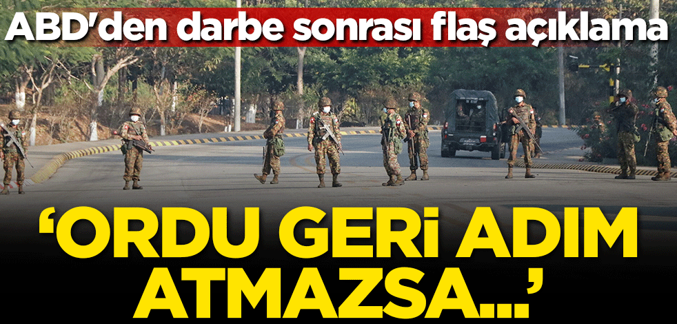 ABD'den darbe sonrası flaş açıklama: Geri adım atılmazsa...