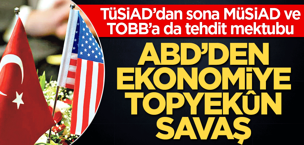 ABD’den ekonomiye topyekûn savaş