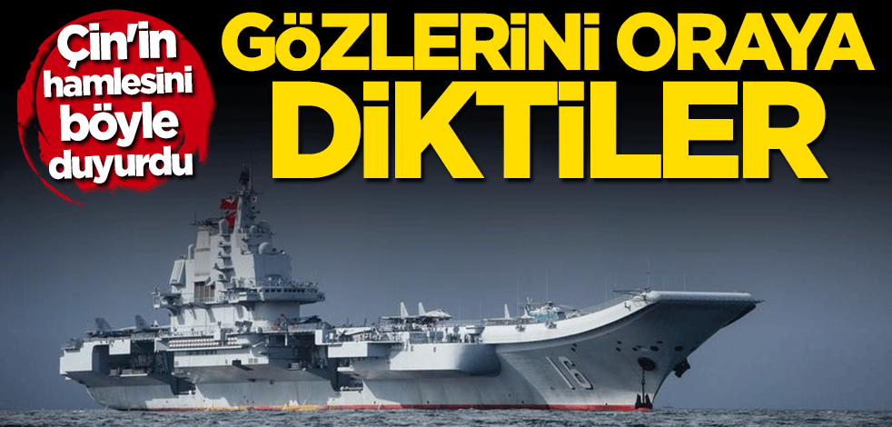ABD'den flaş Çin açıklaması: Gözlerini oraya diktiler