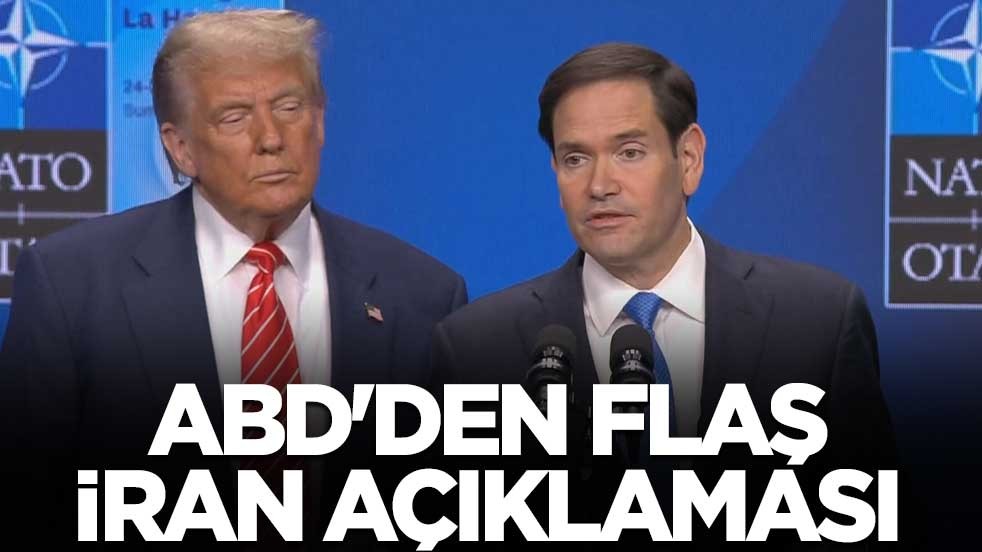 ABD'den flaş İran açıklaması