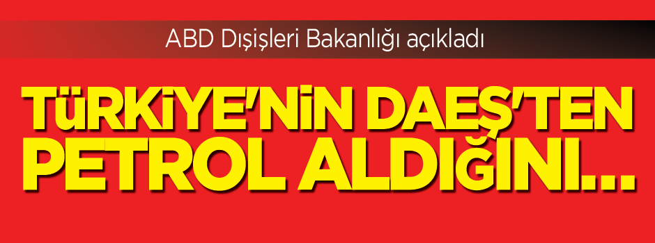 ABD'den flaş Türkiye açıklaması