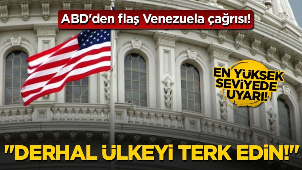 ABD'den flaş Venezuela hamlesi: En üst seviyeden 