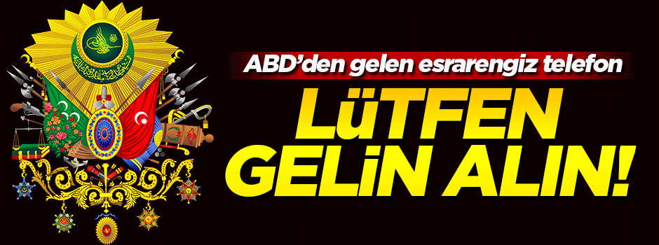 ABD'den gelen esrarengiz telefon!