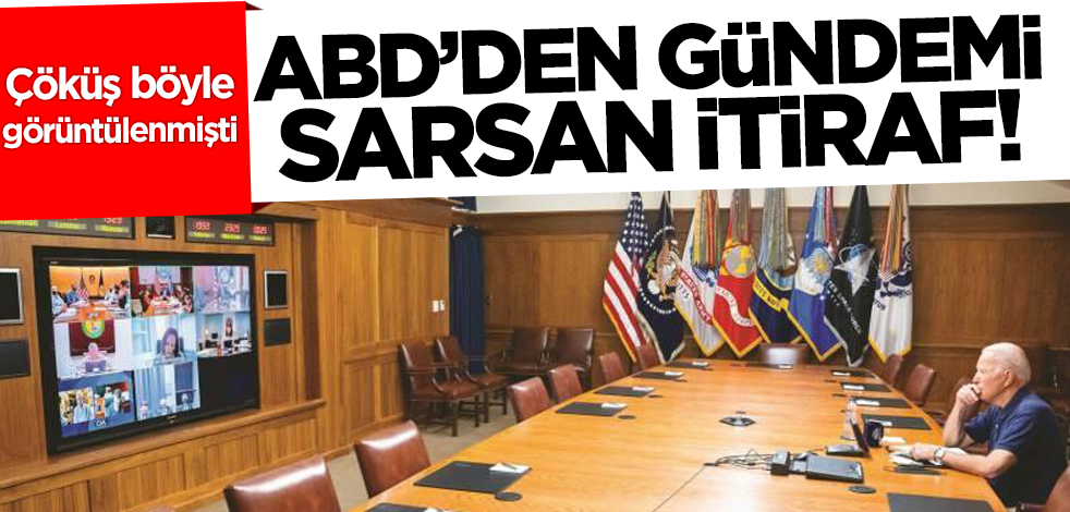 ABD'den gündemi sarsan itiraf: Kaynağımız yok!