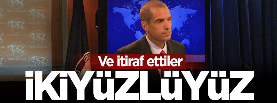 ABD'den 'ikiyüzlüyüz' itirafı