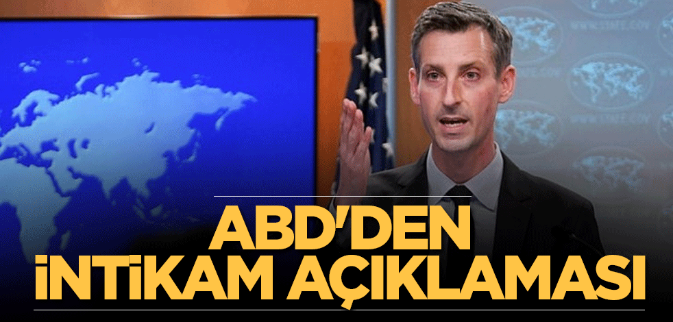 ABD'den intikam açıklaması