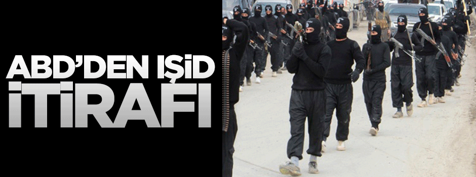 ABD'den IŞİD itirafı